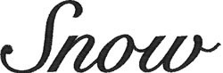 Snow